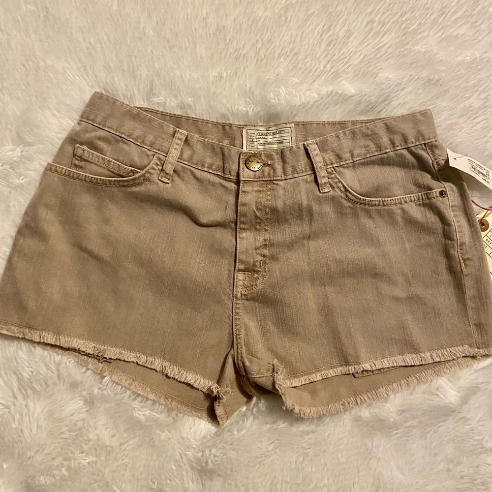 Current Elliott Jean Boyfriend Shorts